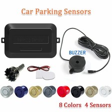 4-Sensor Parking Sensor Kit with Buzzer, 12V   Includes Control Box