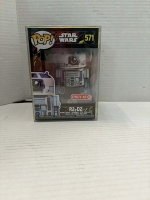 Funko POP! Star Wars R2-D2 (RETRO) #571 Target Exclusive with Protector