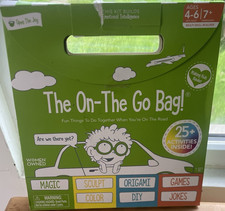 Open The Joy On-The-Go Bag Craft Activity Kit, 25+ Activities, Ages 4-7/7+