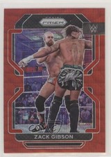 2022 Panini Prizm WWE Ruby Wave Prizm Zack Gibson #167 2k3