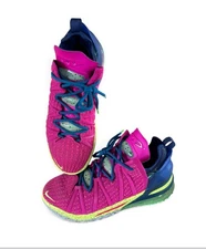 Nike LeBron 18 “Los Angeles By Night” DB8148-600 Size 8