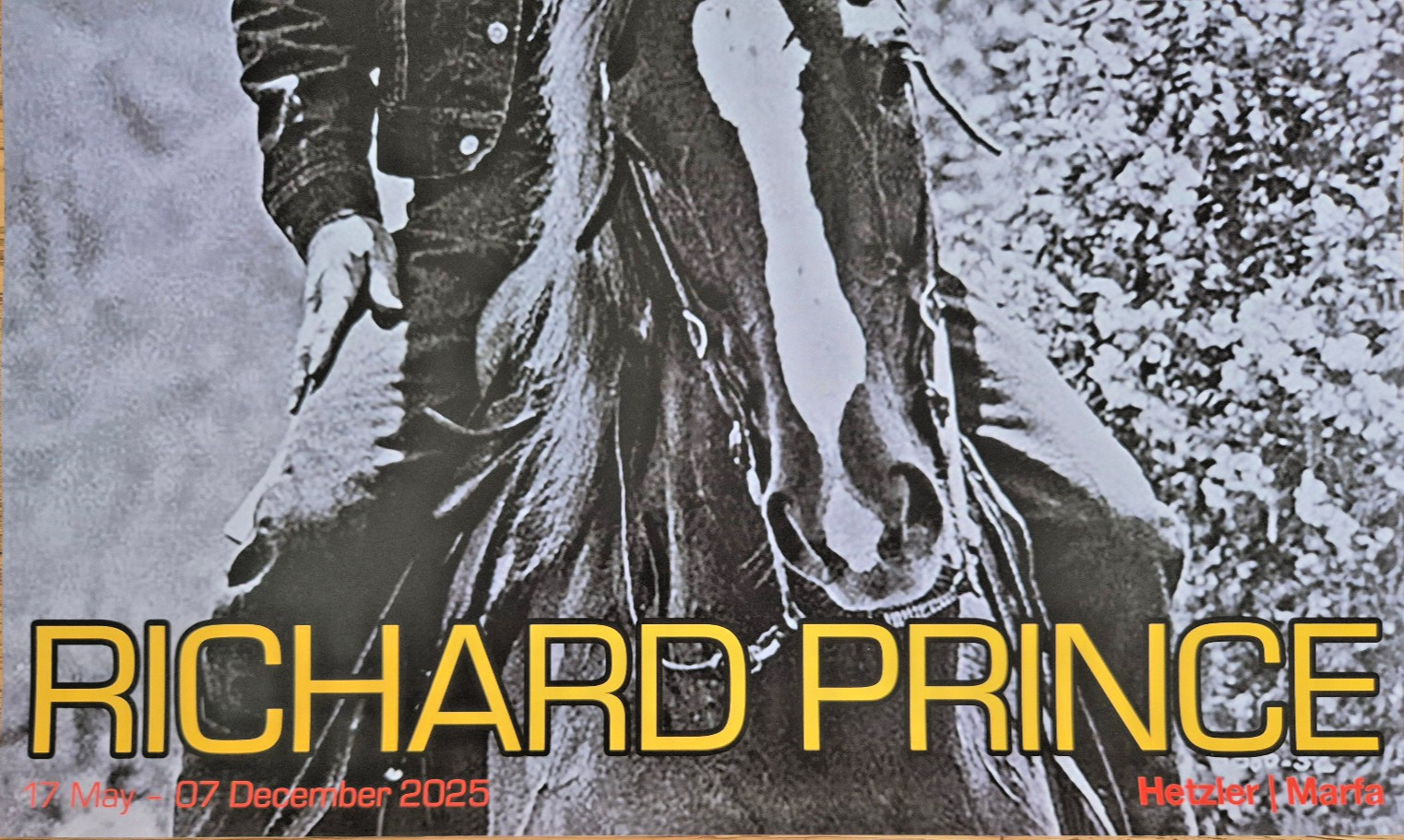 🟦 Richard Prince - Affiche originale d'exposition - Galerie Max Hetzler... image 3