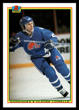1990-91 Topps Bowman Claude Loiselle #175 Quebec Nordiques NHL Hockey