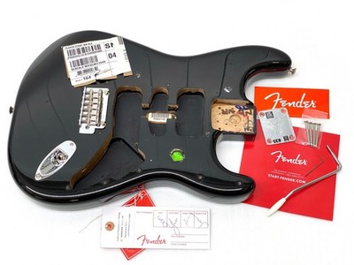 MIM Genuine Fender Player Strat FULL THICKNESS ALDER BODY Black