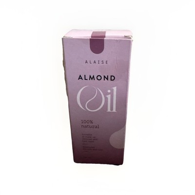 ALMOND OIL 100%NATURAL FOR MAKEUP REMOVER & HAIR MASK & BODY & NAILS