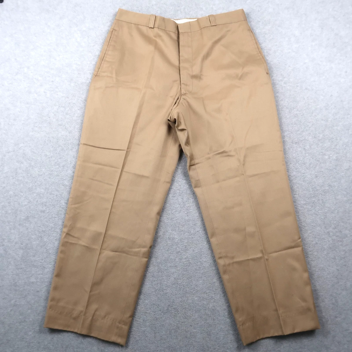 アーミーチノ　70〜80s Vintage 70s 1976 US Army Chino Trousers Men's 33x29 (31x25.75) Tan