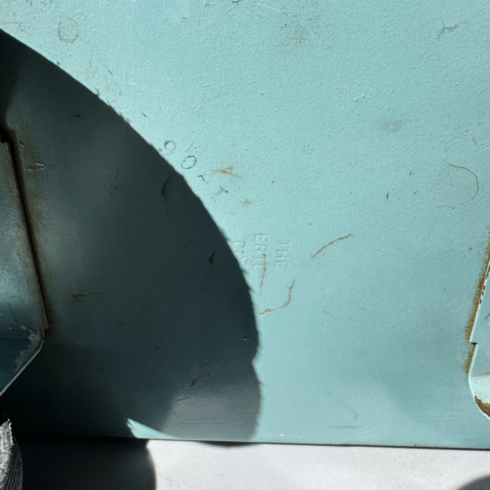 Antiguo remolque semirremolque ERTL Sears Roebuck de acero prensado de los años 60 solamente Foto 3 de 4