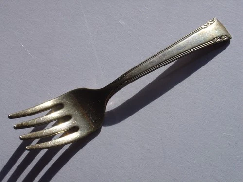 Vintage International Serenity Sterling Silver Child Baby Fork