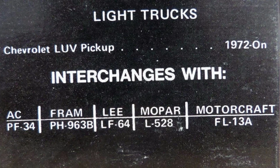 NOS Group 7 V-64 Oil Filter V64 Fits Datsun, Ford fits Subaru, Chevy PF34 PH963B - Image 3 of 3