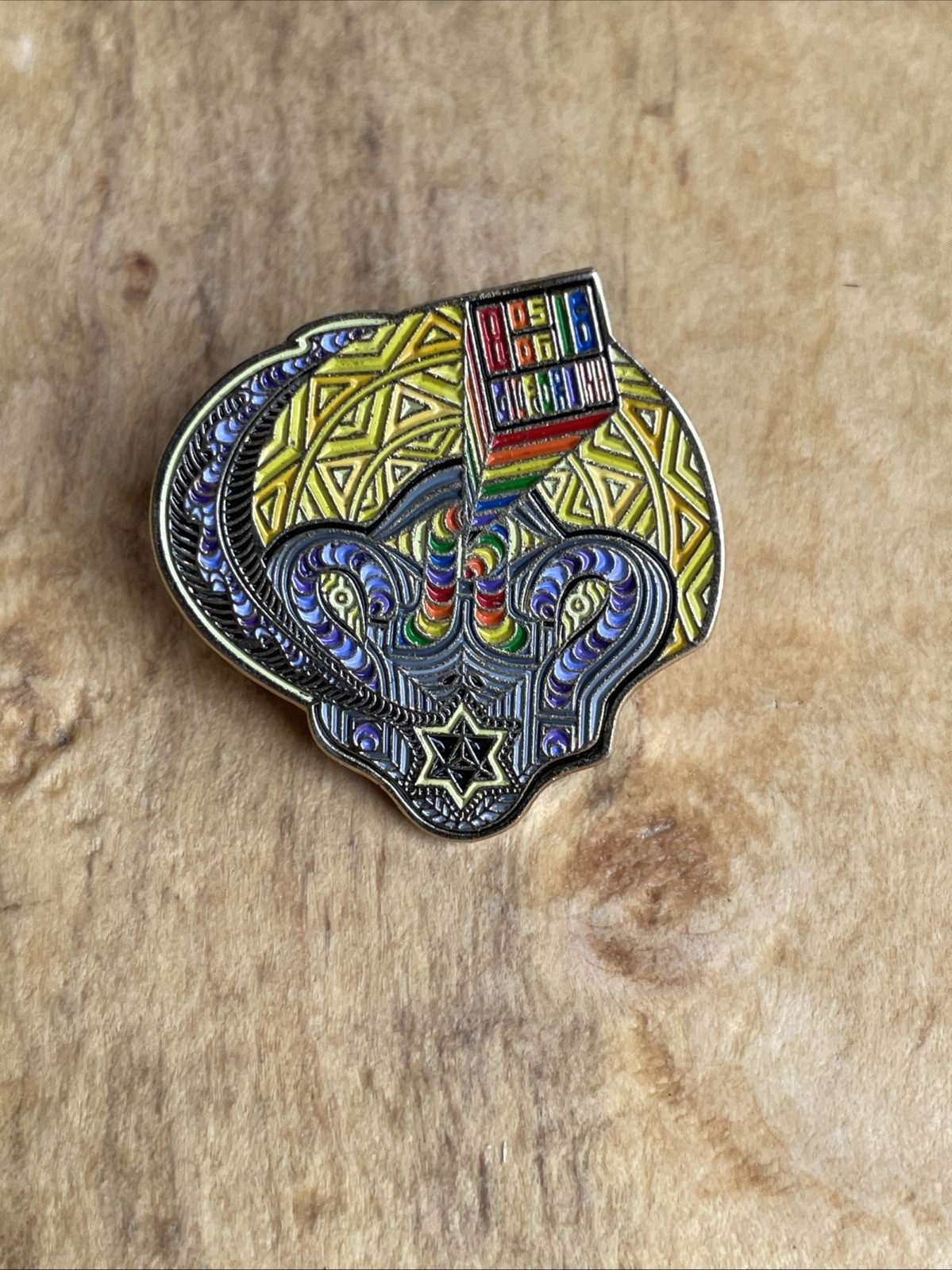 X Tipper Introspective Projections 2016 Pin