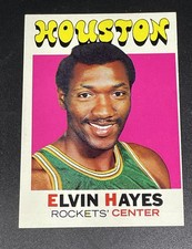 Elvin Hayes 1971-72 Topps #120 Vintage HOF Houston Rockets NBA Basketball