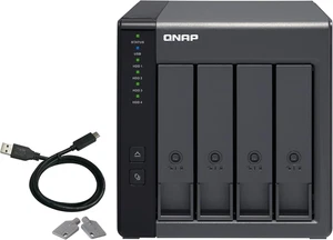 TR-004 4 Baie USB Stockage direct attaché de type C (DAS) avec matériel RAID (Disque