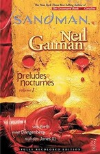 The Sandman Vol. 1: Preludes & - Paperback, by Gaiman Neil - Very Good c