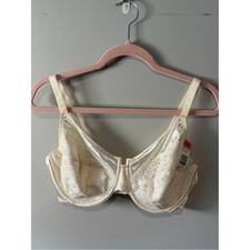 Bestform Women's Classic Lace Underwire Bra Style 6495 Pearl Size 42D NEW/NWT