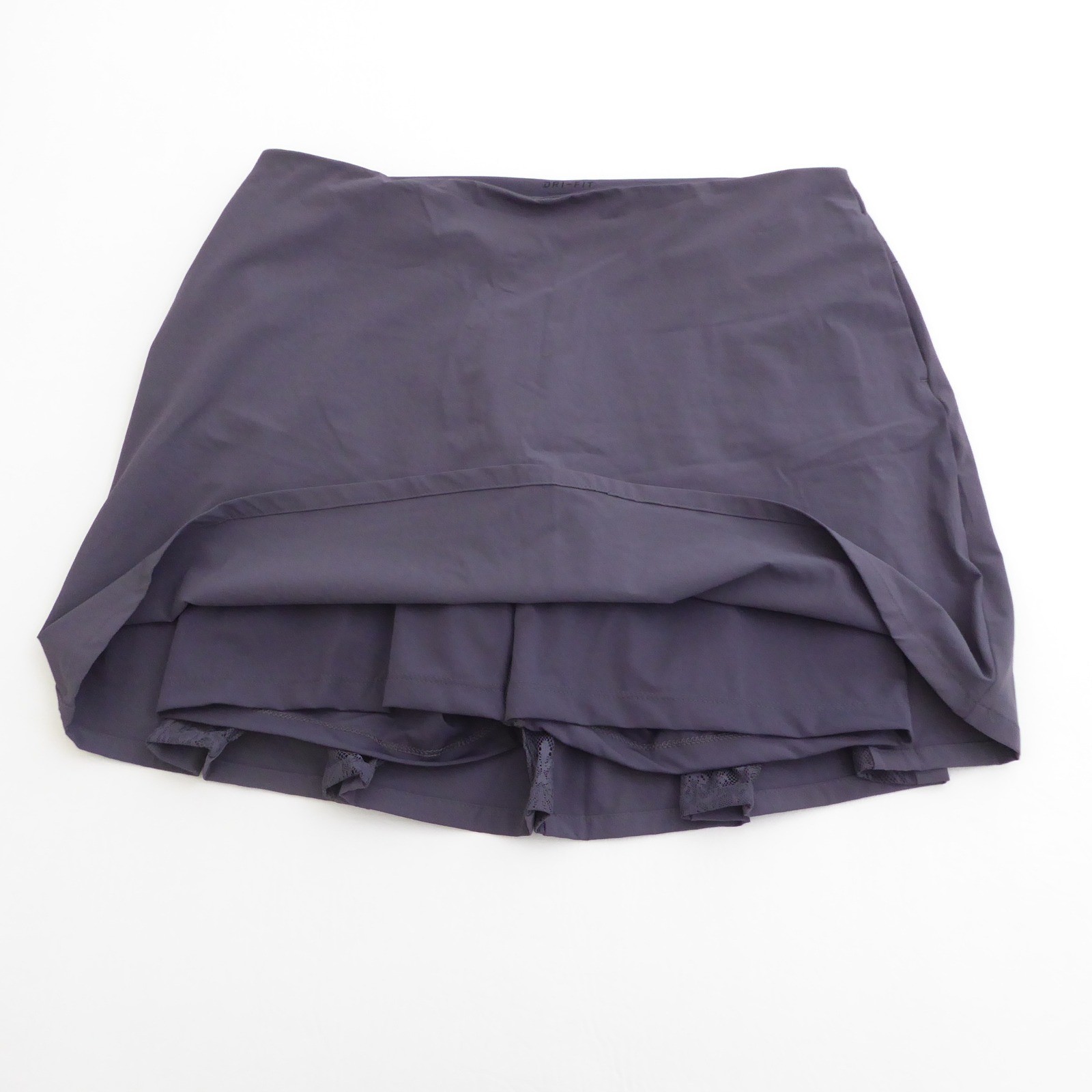 Womens Flex 15" Pleated Skirt Tennis Skort Size Large Grey A