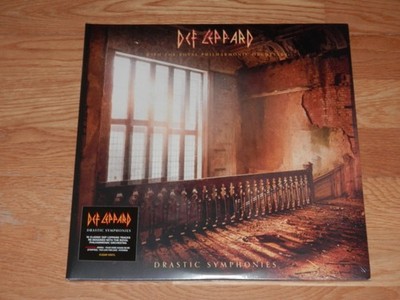 Def Leppard (With Orchestra) Drastic Symphonies Double Vinyl LP Colored White