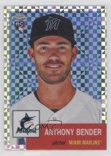 2022 Topps Chrome Platinum Anniversary X-Fractor Anthony Bender #308 7ba