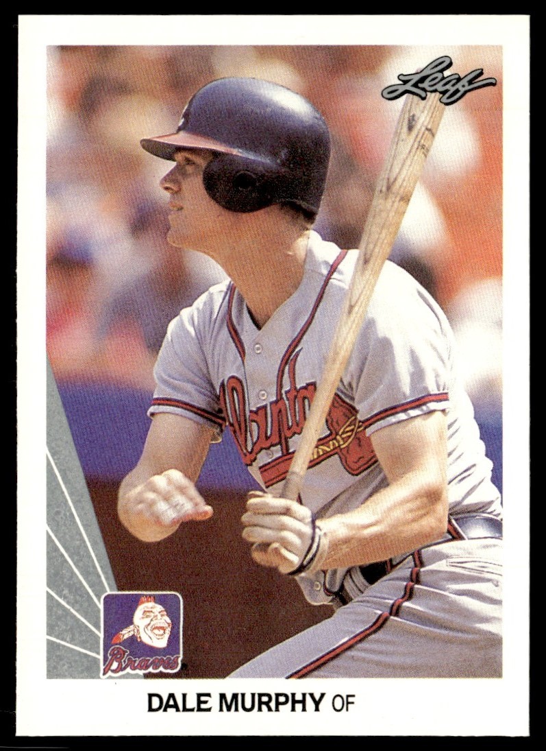 1990 Leaf Dale Murphy Atlanta Braves #243