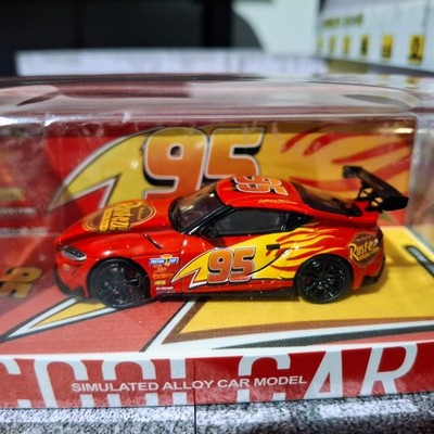 1:64 COOL CAR Toyota Supra A90 'Rust-eze' Lightning McQueen livery - 500pce only
