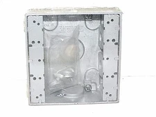 NEW BELL OUTDOOR 5337-0 HUBBELL ELECTRIC BOX 4-1/4'' BY 4-1/2''