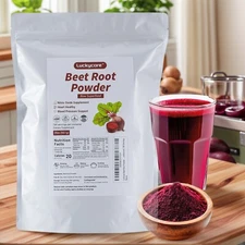 2 LB Organic Beet Root Powder Raw Non GMO Pure Beta Vulgaris Nitric Oxide Booste
