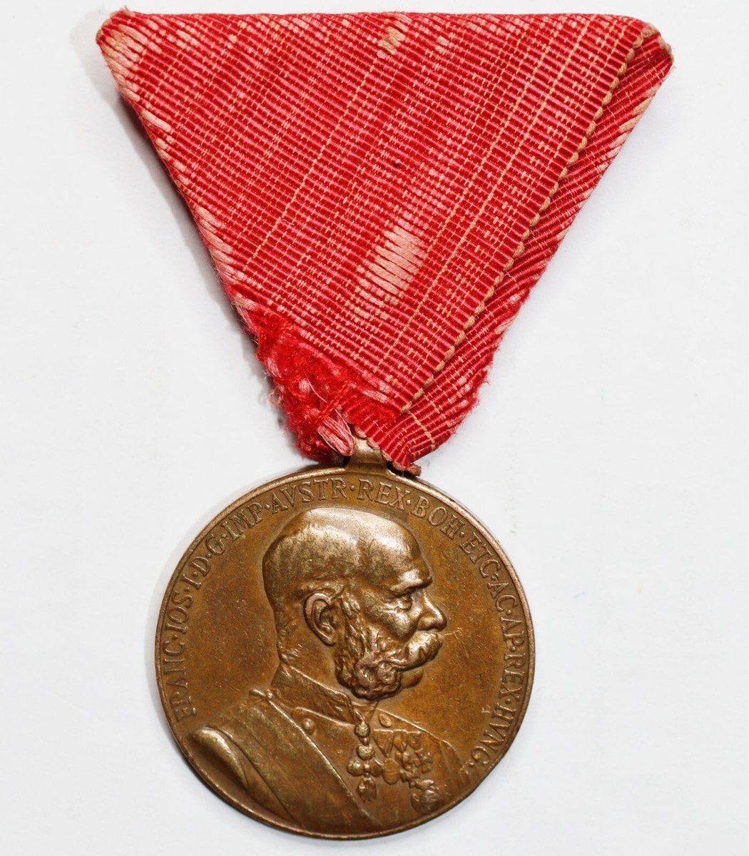 Original Austria Franz Joseph I the Jubilee medal “Signum Memoriae