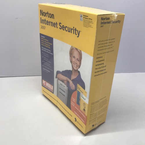 Norton Internet Security 2007 Factory Sealed Boxed TV Prop PC World Windows XP - 第 5/15 張圖片