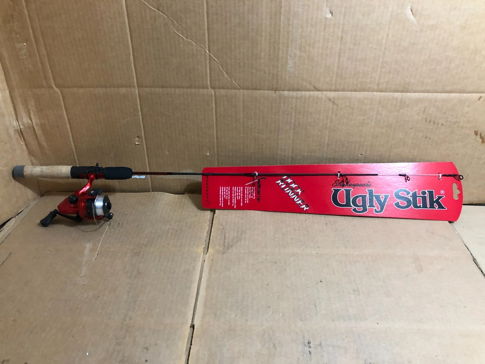 Shakespeare 36" Ugly Stik - Dock Runner Spinning Combo UGLYDR36CBO **