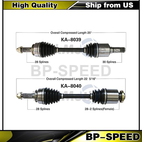 Fits Kia Sorento 2003 2006 2007 2008 2009 CV Joints Front Cv Joint CV Axle Shaft eBay