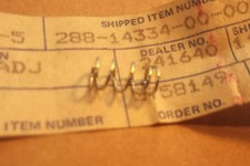 YAMAHA JT1 JT2 GT80 DT80 GENUINE NOS AIR ADJUSTER SCREW SPRING - # 288-14334-00