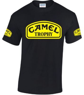 Camel Trophy T-shirts - colour print options - Medium to 3XL