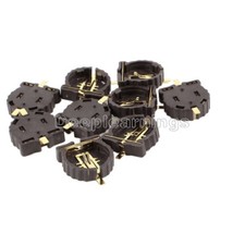 100PCS Button Battery Socket Clip Holder Box Case Portable CR1220