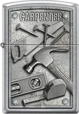 Zippo Windproof Metal Design Fire Lighter - Carpenter
