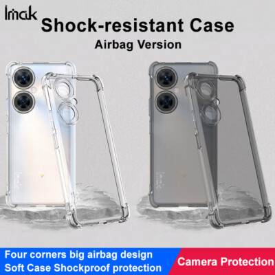 IMAK For Huawei nova 11i, Shockproof 4 Airbags Soft Transparent TPU Case Cover