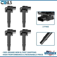 4 Pcs Ignition Coil Fit For Audi A4 1.8L A6 A8 TT Quattro S6 S8 RS6 4.2L
