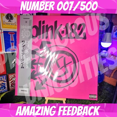 Blink 182 Vinyl One More Time Vinyl LP Assai Obi Edition 2023 Limited 007/500  