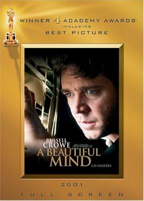 A Beautiful Mind (DVD, 2002, 2-Disc Set, Full Screen Limited Edition) NEW