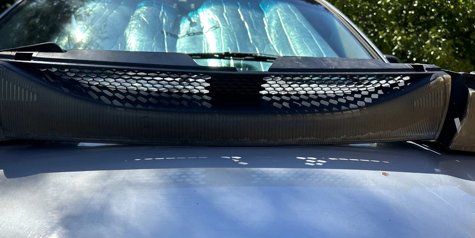 🥇92-97 SUBARU SVX FARO DELANTERO IZQUIERDO Y DERECHO LÁMPARA REJILLA CENTRAL CONJUNTO OEM Foto 4 de 4