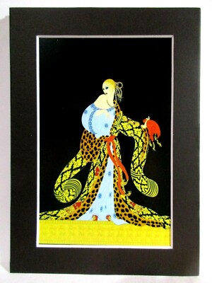 Erte Art Deco Postcard (Romain de Tirtoff 1892 -1990) 20th Century Reprint #713