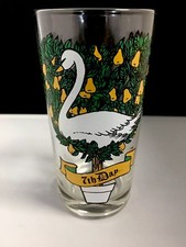 12 Days of Christmas " 7th DAY" Replacement Tumbler Drinking Indiana Glass