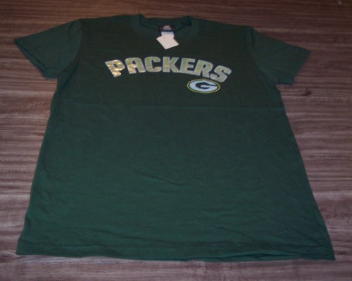 WOMEN'S TEEN Juniors GREEN BAY PACKERS NFL FOOTBALL T-Shirt 2XL XXL NEW w/ TAG - 第 1/5 張圖片