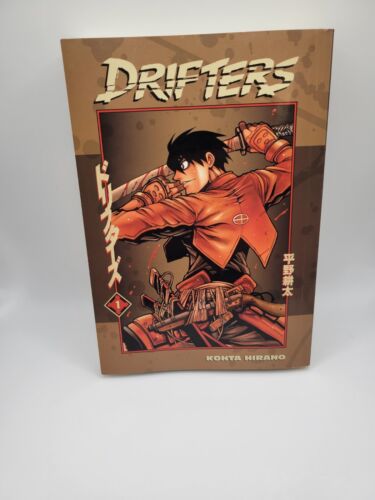 Drifters Volume 1 manga anglais Kohta Hirano 2011 livre de poche  - Photo 1/3