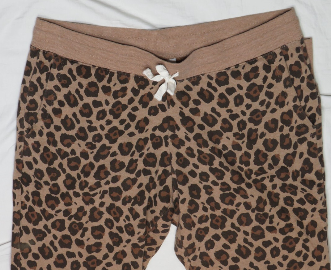 AMAZON ESSENTIALS WOMENS LARGE L LEAOPARD PRINT F… - image 3