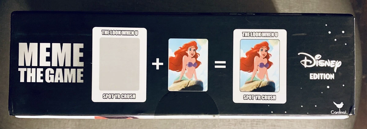 Cardinal Industries Meme The Game, Disney Edition