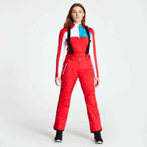 Womens DARE2B EFFUSED RED STRETCH Ski 