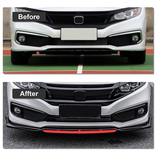 für Mitsubishi Lancer Auto Frontschürze Frontlippe Frontansatz Splitter Spoiler - Bild 6 von 17