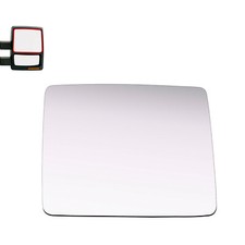 Upper Tow Mirror Glass Replace Fits 2005-2012 Ford F150 Pickup Truck Right Side