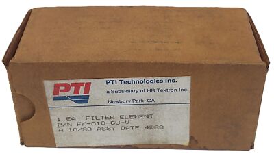 PTI FK-010-GU-V 3 Micron Microglass Hydraulic Filter Element