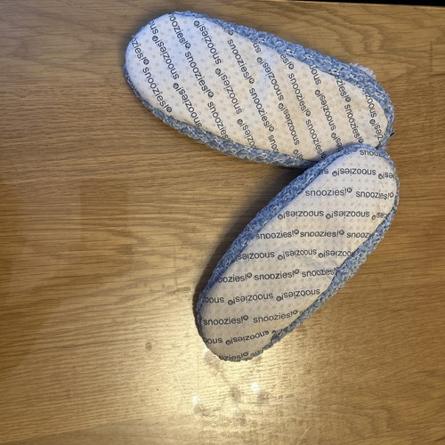 Snoozies ladies slippers - Blue, Small - Picture 3 of 6