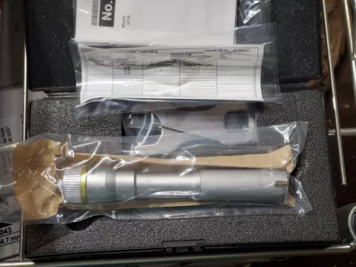 Mitutoyo Holtest Type I Hole Micrometer Bore Gage Gauge 20-25mm / 0.005mm Grad
